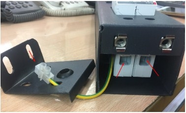 Thanh Phân Phối Nguồn 1U Rack 19 6 Ways Universal PDU MCB MITSUBISH 32A 250V For Rackmount Power Supply PC Industrial