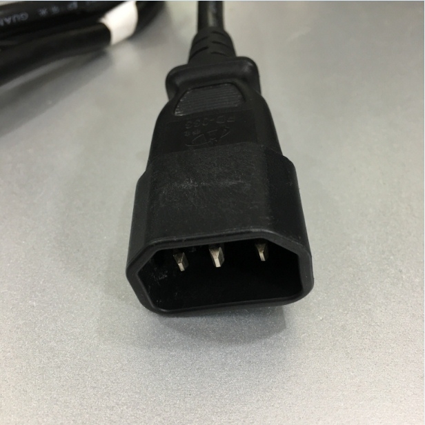 Dây Nguồn Máy Chủ Computer Server Cable Power Cord IEC C13 to C14 Guangzhou Panyu PD-032 PD-033 10A 250V 18AWG 3x1.0mm² For Rack Mount PDU UPS Length 1.5M