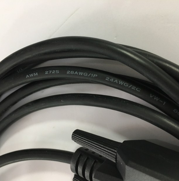 Cáp Lập Trình Programming Cable C3M5P01-D9F0-D9M0 3M Kết Nối Autonics GP/LP Series Với Máy Tính Qua Giao Thức RS-232C DB9 Female to DB9 Female Black Length 3M