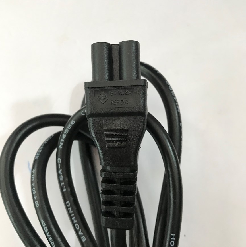 Dây Nguồn Volex VAC5S SMI UK Chuẩn 3 Chấu Có Cầu Chì AC Power Cord BS1363 to C5 2.5A 250V 3x0.75 mm² Length 1.8M