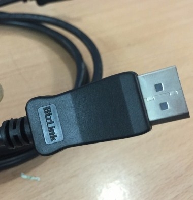 Cáp Display Port 1.2 Bizlink Dell Original DisplayPort 1.2 Male to Male Cable BizLink 089G 187BAA500 4K x 2K 3840 x 2160 60Hz 21.6Gbps Length 1.8M