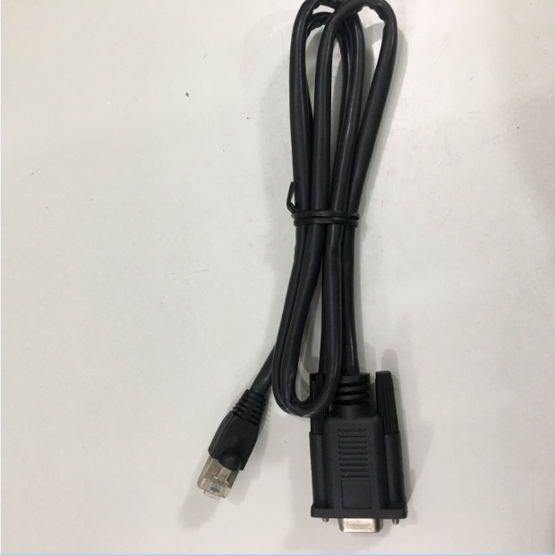 Cáp Kết Nối Truyền Thông RS232 DB9 Female to RJ45 Male Black Length 1.5M