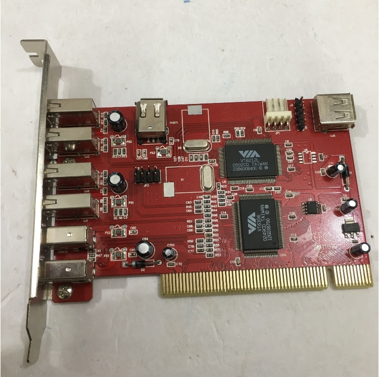 Card PCI to USB+1394 Video Capture Card Combination USB2.0+1394A Expansion Card
