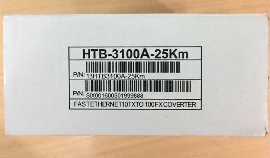 Bộ Chuyển đổi Quang Điện NetLink HTB-3100A/B Media Converter 10/100 Mbps to WDM 100FX Single-Mode 25 Km SC (2 Unit/PAIR)