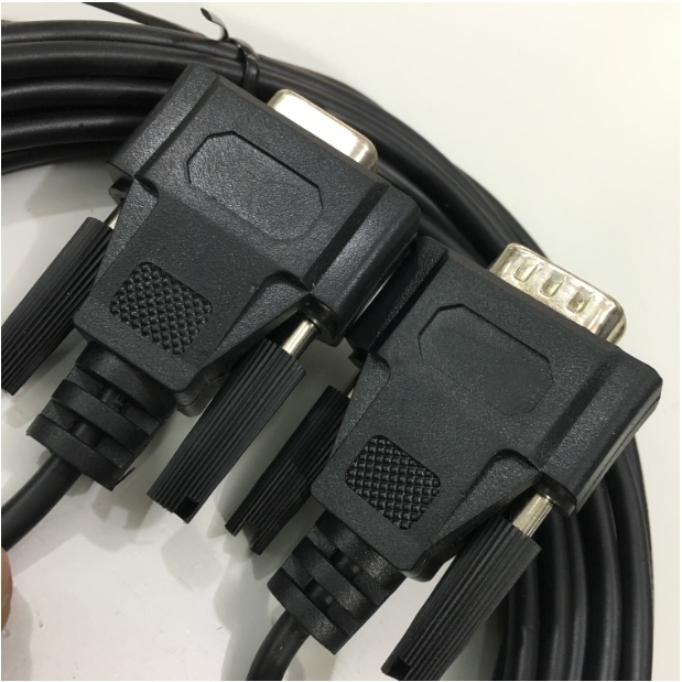 Cáp Điều Khiển APC Schneider 940-1524D UPS Data Serial Cable DB9 Male to DB9 Female For UPS Power Chute Cable Pinouts Smart UPS APC length 4.5M