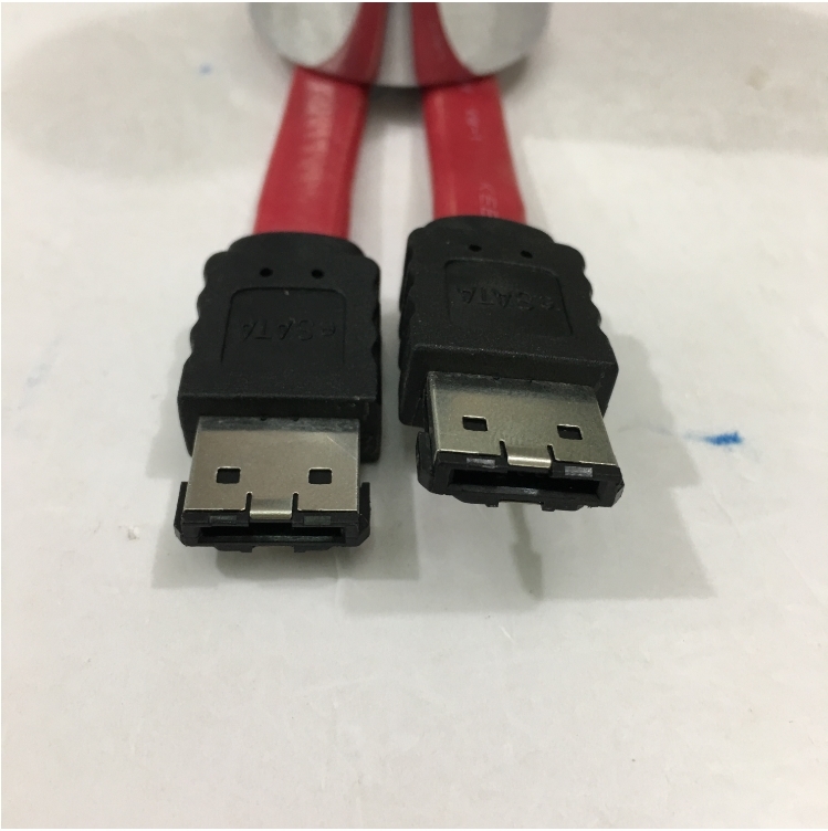 Cáp Dữ Liệu eSATA to eSATA Cable PVC Red Length 0.5M