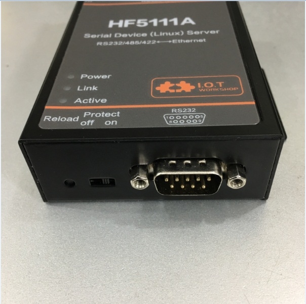 Bộ Chuyển Đổi Tín Hiệu HF5111A Serial Server Device RS232 RS485 RS422 to RJ45 Kết Nối Máy Chủ Nối Tiếp Ethernet Dùng Cho Ngành Công Nghiệp Automatic