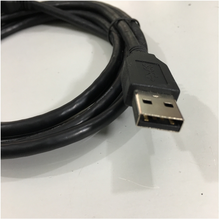 Cáp Kết Nối Chính Hãng Amphenol RUB30-0056 E326508 AWM 2725 30V Cable USB 3.0 Type A to Type B Cable Connector Types Length 1.8M