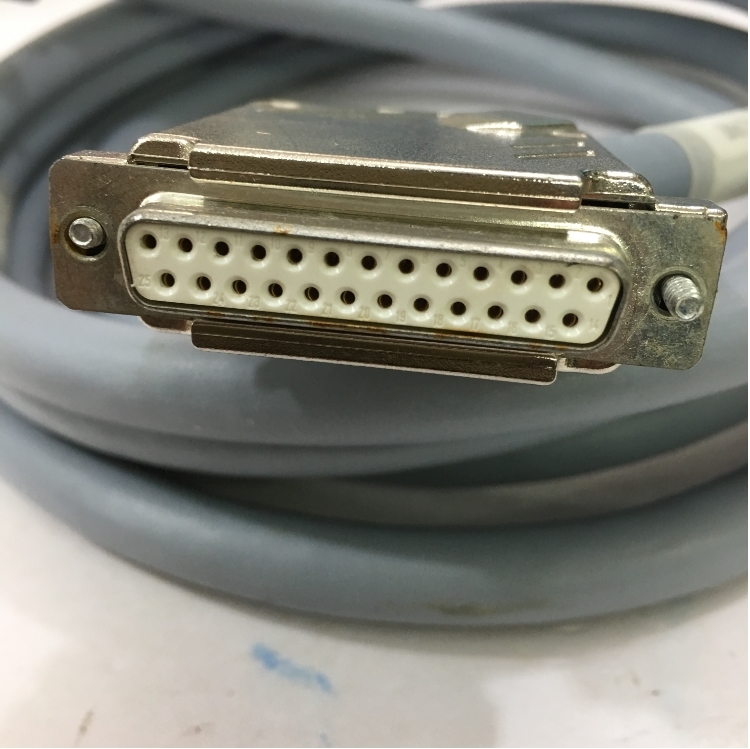 Cáp Kêt Nối Viễn Thông LPT Parallel 1284 Âm Dương Song Song Nối Tiếp DB25 Female to DB25 Male Serial Cable Grey 251361272 ALI PWR HIFLEX-CY 19 Core x 0.5 mm² Length 2.5M