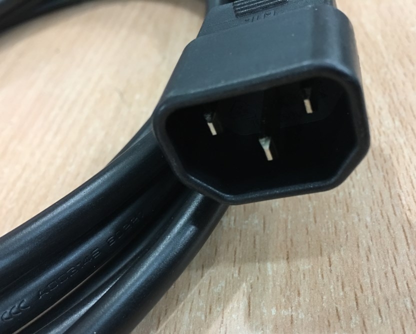Dây Nguồn Máy Chủ Chính Hãng Dell PowerEdge Server Longwell LS-14 LS-60 AC POWER CORD IEC60320 IEC C13 to C14 10A 250V 3x1.0mm Length 4M