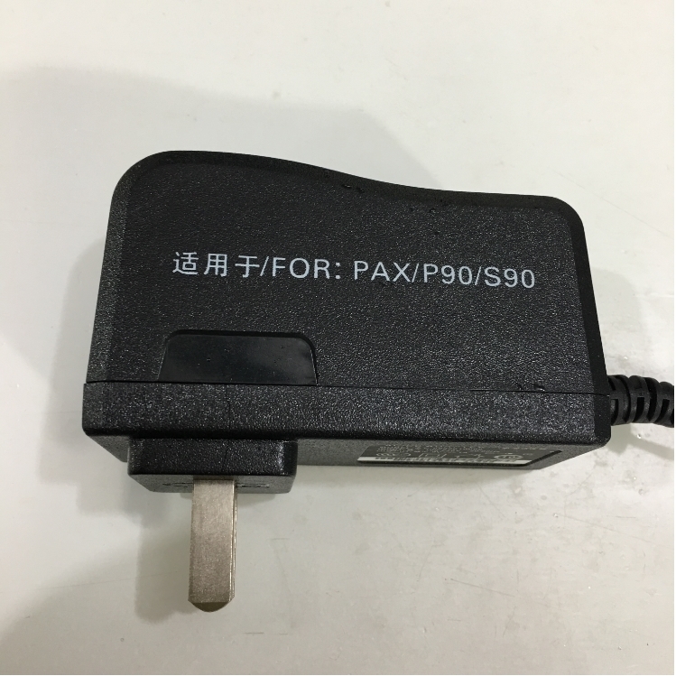 Adapter 9V 1A 0009010000 For PAX P90 S90 S80 S900 Connector Size 3.5mm x 1.35mm