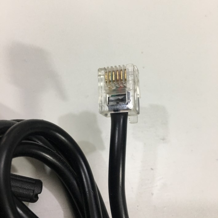 Cáp Điều Khiển Serial RS232 DB9 Female to RJ12 DEC 6P6C Lẫy Khóa Trái Length 1.2M