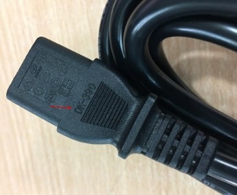 Dây Nguồn DEREN DR-301 DEKON DK-390 UK Chuẩn 3 Chấu Có Cầu Chì AC Power Cord BS1363 to C13 10A 250V 3X1.0mm For Máy Chủ IBM HP LENOVO DELL Length 2.5M