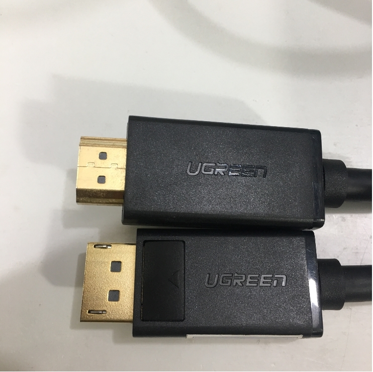 Cáp DisplayPort to HDMI 1080P Cable DP to HDMI Adapter UGREEN 10202 Length 2M