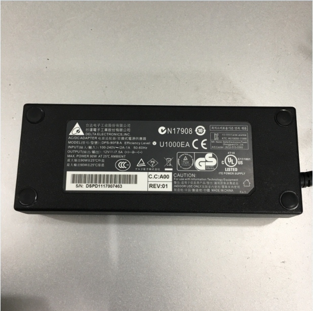 Adapter 12V 7.5A 90W DELTA DPS-90FB A Connector Size 5.5mm x 2.5mm