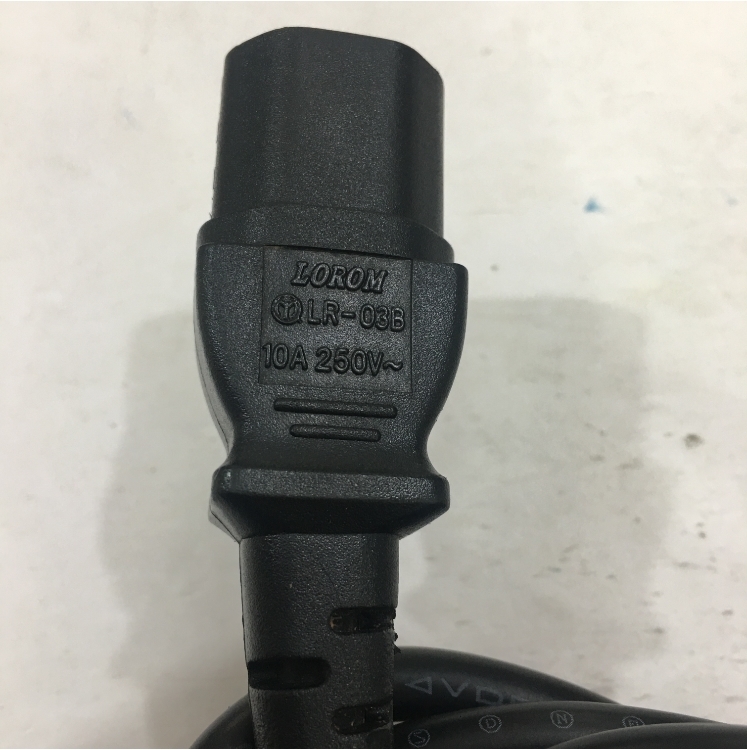 Dây Nguồn Cisco LOROM LR-33A LR-03B UK Chuẩn 3 Chấu Có Cầu Chì AC Power Cord BS1363 to C13 10A 250V 3X1.0mm For Thiết Bị Y Tế Thiết Bị Mạng Cisco Và Máy Chủ Length 2.5M