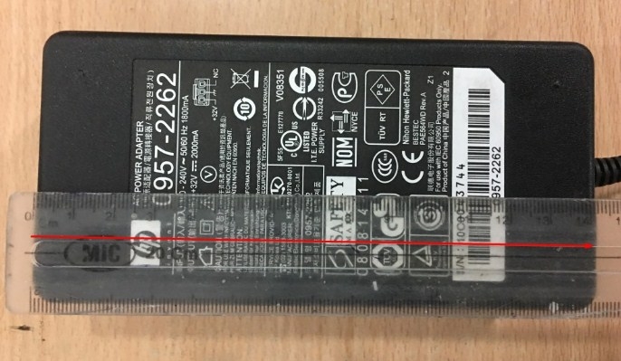Adapter Original HP 0957-2262 32V 2A For Scanner 8200 8250 8290 Scanner Bestec Connector Size 6.5mm x 3.0mm