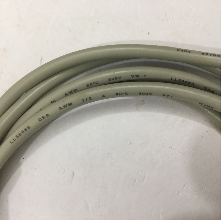 Cáp Điều Khiển RS232C 6232-9F9F-03CR Null Modem With Full Handshaking DB9 Female to DB9 Female Cable PVC Beige Length 1.8M