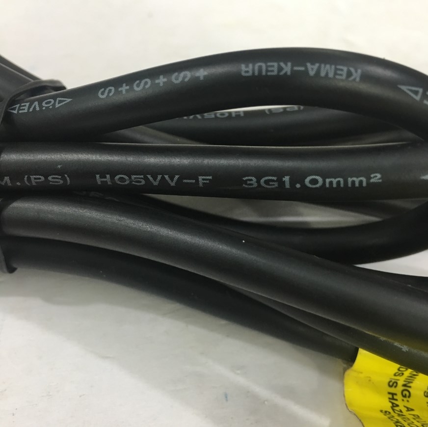 Dây Nguồn VOLEX MS589 V1625 UK Chuẩn 3 Chấu Có Cầu Chì AC Power Cord BS1363 to C13 10A 250V 3X1.0mm² For Thiết Bị Y Tế Thiết Bị Mạng Cisco Và Máy Chủ Length 1.8M