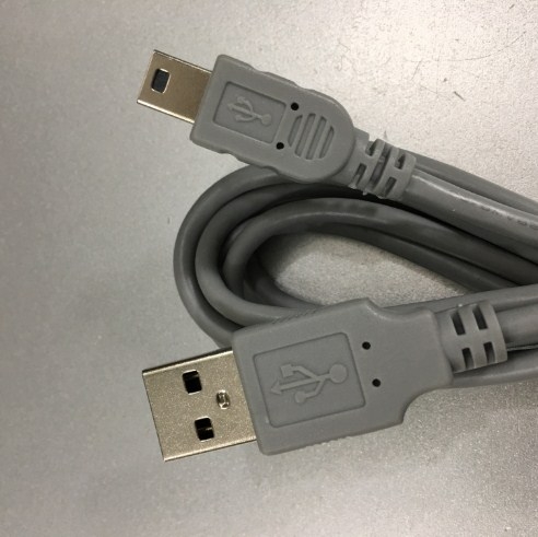 Cáp Điều Khiển Cisco OEM 37-1090-01 USB Type Mini-B Male USB Cable For Network Switch Routers Console Cable Grey Length 1.5M