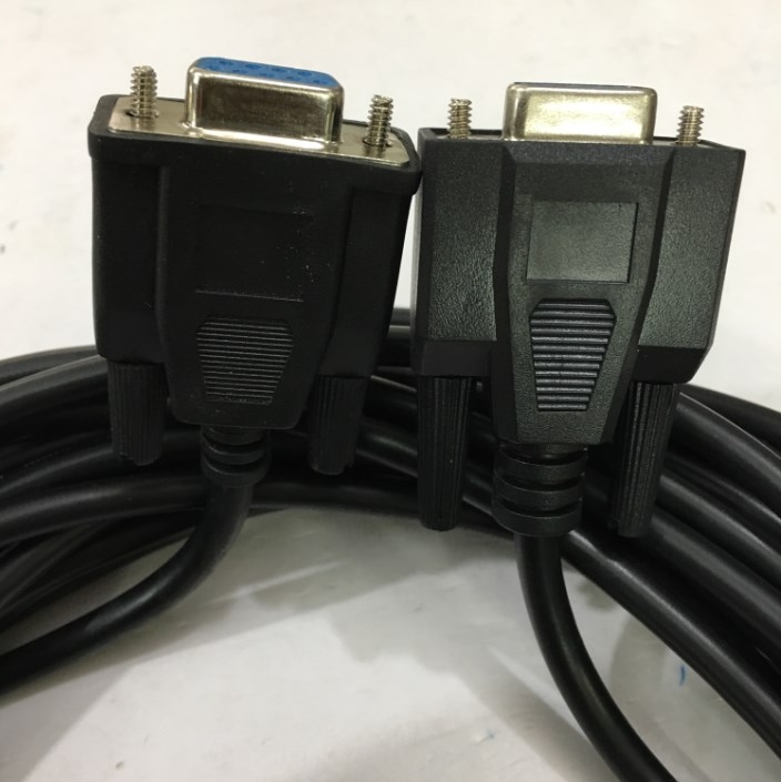 Cáp Kết Nối Agilent RS232-61601 Cross Cable Female to DB9 Female PVC Black Length 10M