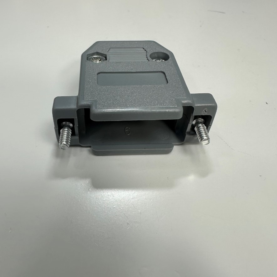 Đầu Jack DB26 26 Pin Female 3 Rows D-Sub Connector Plastic Hood Cover Backshell Solder Type Nickel 26 Way For Industrial Servo Motor, Interface I/O Control, Data Signal and Power Cable