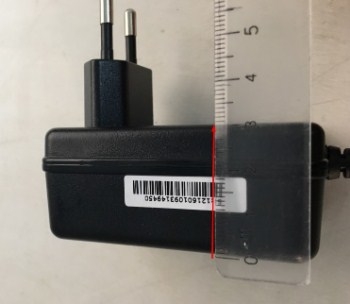 Adapter RUIDE RD1201500-C55-1OG 12V 1.5A Connector Size 3.5mm x 1.35mm