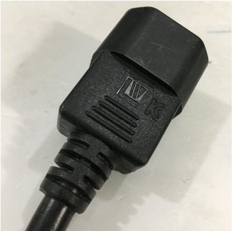 Dây Nguồn Máy Chủ IBM 39M5377 LONGWELL LS-60 LS-14 AC Power Cord C13 to C14 10A 250V 3x1.04mm² 17AWG For UPS PDU APC ARES Eaton Emerson Và Server Rack Length 2.7M