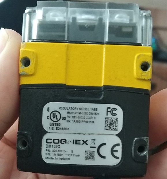 Bộ Cáp Và Sạc Máy Quét Mã Vạch Cognex Dataman DM152Q Kết Nối Với PLC FX3U-16M Mitsubishi Cable RS232 DB15 Female to DB9 Female 10M Coiled 5V External Power