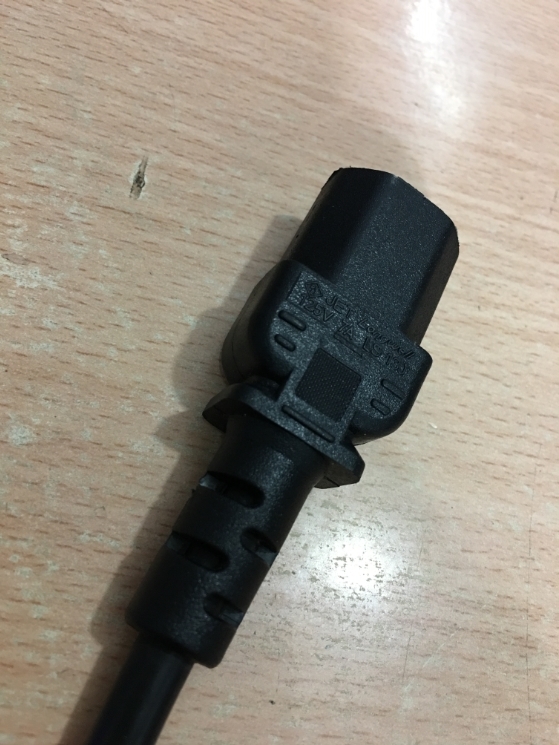 Dây Nguồn 2 Chân Dẹt Và Dây Nối Tiếp Địa LONGWELL LP-54 LS-13J NEMA 1-15 to C13 AC Power Cord 7A 125V 3x0.75mm 1.8M