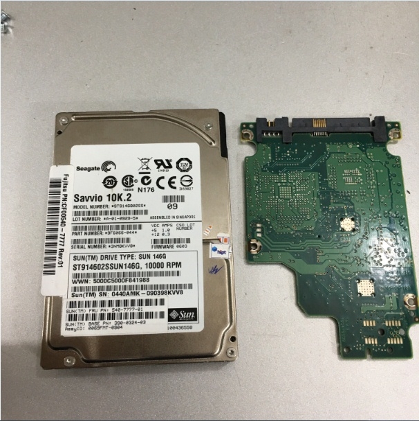 Bảng Mạch Ổ Cứng Máy Chủ Seagate SAS 2.5 PCB 100419609 REV B 1671 E For ST9146802SS 9F6066-004 0606