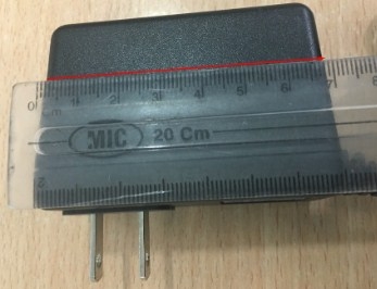 Adapter Máy Chấm Công Vân Tay RONALD JACK DG-600 12V 1.5A UMEC UP0181D-12PA Connector Size 5.5mm x 2.5mm