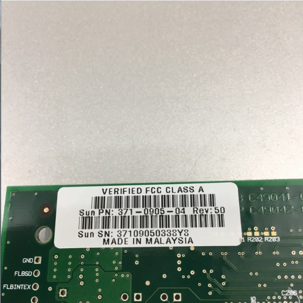 Card Mạng Máy Chủ Sun 371-0905-04 Dual Port Gigabit NIC PCI-E Server Adaptor PCIE Half Height