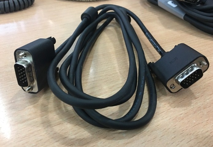Cáp VGA Chất Lượng Cao Dell 5KL2H06509 Original Monitor VGA Cable HD15 M/M Length 1.8M