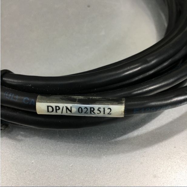 Dây Nhẩy DELL Original RJ-45 12 FT CAT5E KVM 2R512 CN-02R512 UTP PVC CM Ethernet Network Patch Straight Through Cable Black Length 3.6M