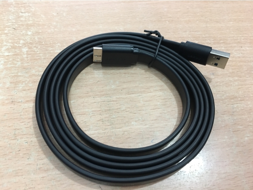 Cáp Kết Nối USB 3.0 Chính Hãng Ugreen 10810 USB 3.0 Type A to Type Micro B Flat Cable Connector Types Length 1.5M