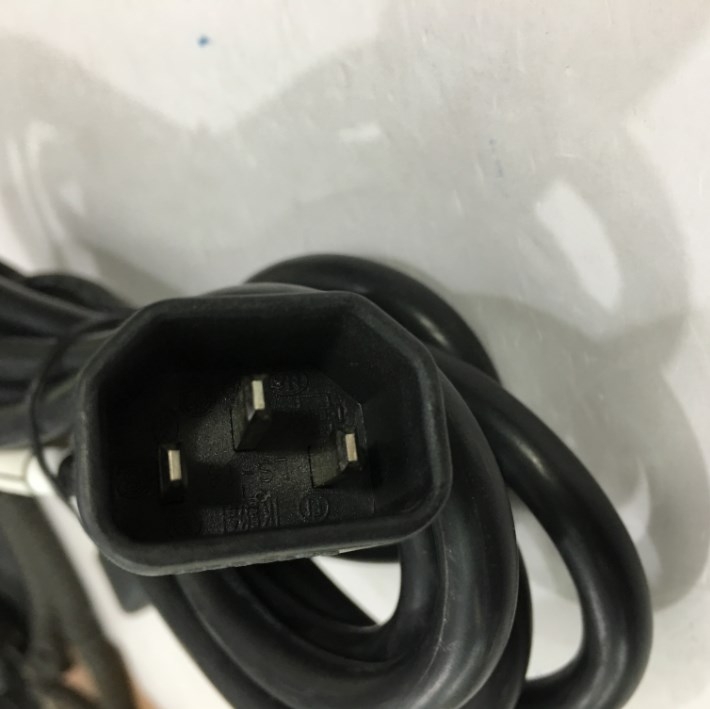 Dây Nguồn Máy Chủ LONGWELL LS-60 LS-14 AC Power Cord C13 to C14 10A 250V 3x0.824mm² 18AWG For UPS PDU APC ARES Eaton Emerson Và Server Rack Length 2.7M