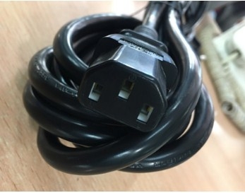 Dây Nguồn 3 Chân 2 Dẹt 1 Tròn Có Tiếp Địa I-SHENG SP-301 IS-14 AC Power Cord Japan JIS C 8303 IEC C13 16AWG 13A 125V 3X1.31mm dài 1.5M