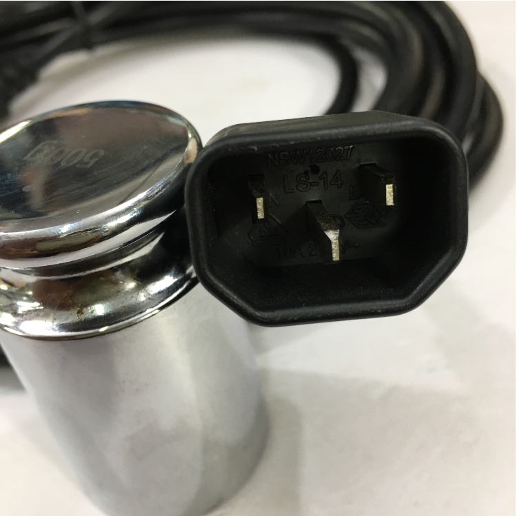 Dây Nguồn Máy Chủ LONGWELL LS-60 LS-14 AC Power Cord IEC60320 IEC C13 to IEC C14 10A 250V 3x1.04mm² 17AWG For APC Smart-UPS SRT 8000VA RM 230V Và Server IBM HP DELL LENOVO Length 4M