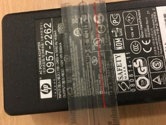Adapter Original HP 0957-2262 32V 2A For Scanner 8200 8250 8290 Scanner Bestec Connector Size 6.5mm x 3.0mm