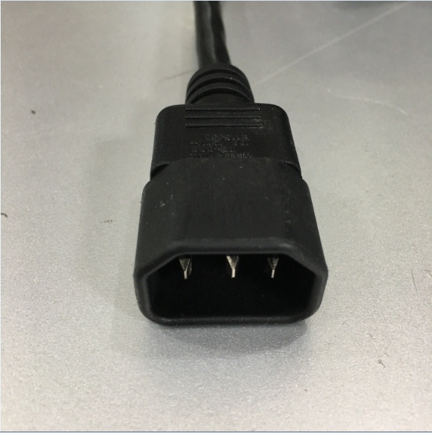 Dây Nguồn Máy Chủ Computer Server Cable Power Cord IEC C13 to C14 WELL SHIN WS-002 WS-003 10A 250V 18AWG 3x1.0mm² For Rack Mount PDU UPS Length 3M