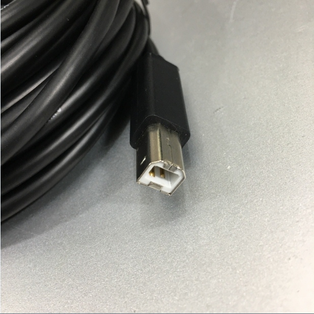 Cáp Lập Trình PLC Delta Programming Cable UC-PRG050-02A 10M Có IC Được Sử Dụng Để Chuyển Tín Hiệu Đầu Vào Giữa Bảng Giao Diện Và Bộ Điều Khiển USB 2.0 Type A Male to Type B Male Cable