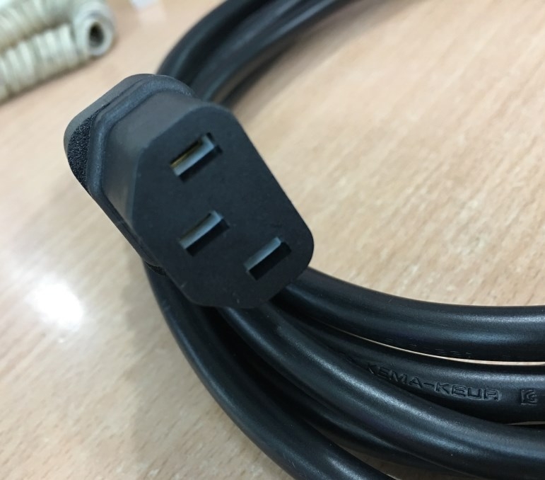 Dây Nguồn Máy Chủ Chính Hãng Dell PowerEdge Server Longwell LS-14 LS-60 AC POWER CORD IEC60320 IEC C13 to C14 10A 250V 3x1.0mm Length 4M