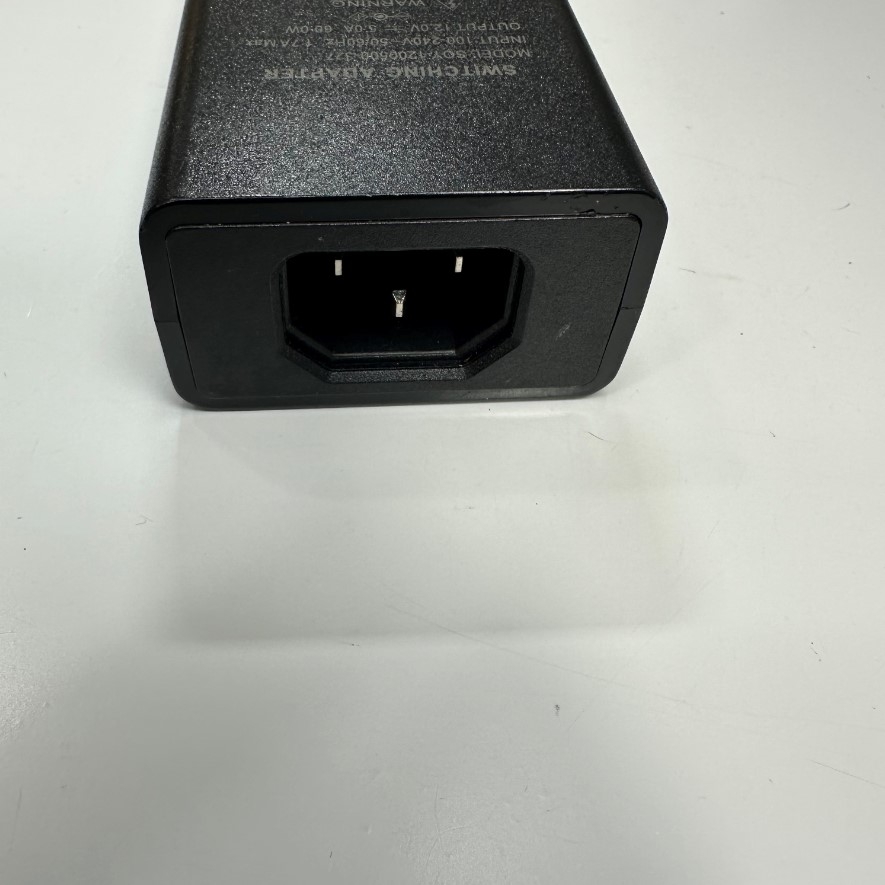 Adapter 12V 5A 60W Shenzhen SOY Connector Tip Size 5.5mm x 2.1mm For HPE Aruba Wireless Access Point, HP Dell Monitor Power Supply, CCTV Security Camera DVR