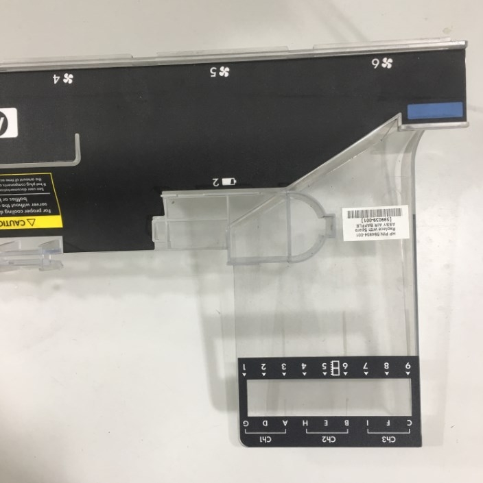 HP ProLiant DL380 G6 G7 Airflow Baffle 599039-001 594934-001