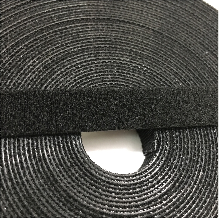 Băng Dán Dính Hai Mặt Velcro Brand One Wrap Cable Tie Continuous Roll For Hệ Thống Mạng Viễn Thông Tốc Độ Cao 12mm x 10m Black Fiber Optic Network Ethernet Patch Cord Cable Dài 10M