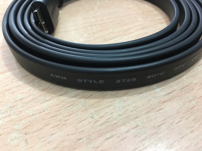 Cáp Kết Nối USB 3.0 Chính Hãng Ugreen 10810 USB 3.0 Type A to Type Micro B Flat Cable Connector Types Length 1.5M