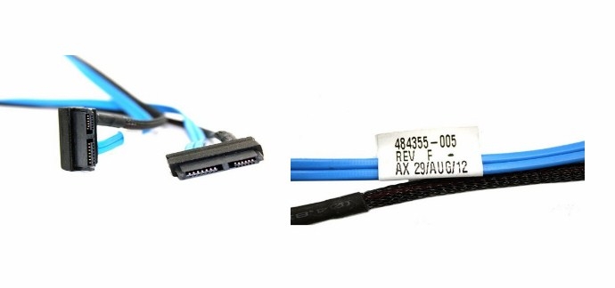 Cáp HP PROLIANT DL385 G5P SERVER SATA OPTICAL DRIVE POWER CABLE 484355-005 Length 60Cm