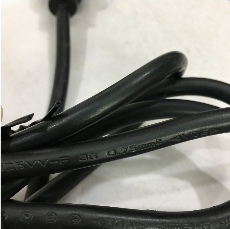 Dây Nguồn WELL SHIN WS-002 WS-003 AC Power Cord IEC60320 IEC C13 to IEC C14 10A 250V 3x0.75mm² For Computer Desktop Network Switch Router length 1.8M