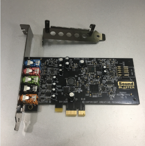 Card Âm Thanh Cho Máy Chủ DELL HP Lenovo Server Sun Sound Card Creative Blaster Audigy FX PCI E 5.1 Sound Server For Install Ubuntu Server 16.04 Windows Server 2019